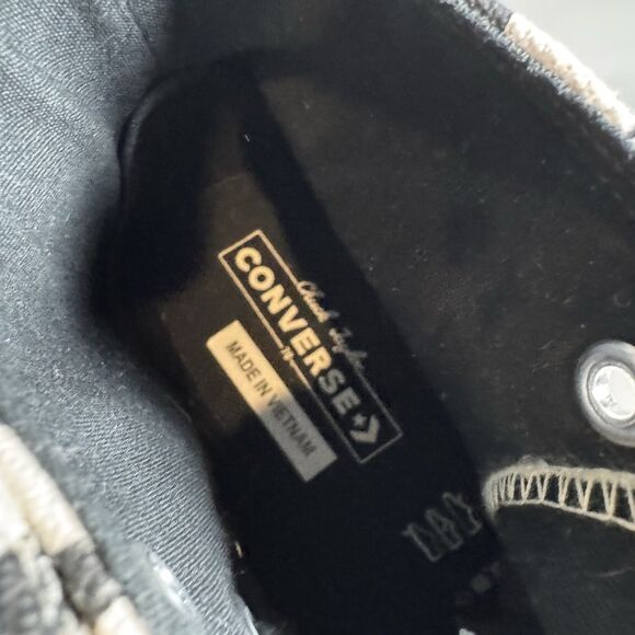 Converse‎ Chuck Taylor All Star 70 Hi Zebra Womens 10 Shoes Sneakers 163408c NEW - Picture 7 of 8